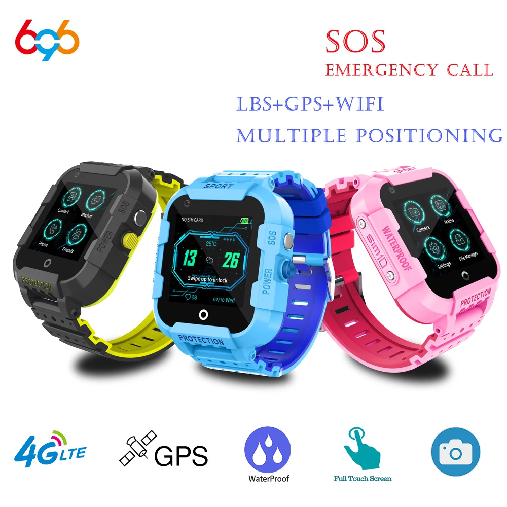 Смарт часы DF39Z 4G GPS Wi Fi сенсорный экран|Смарт-часы| |