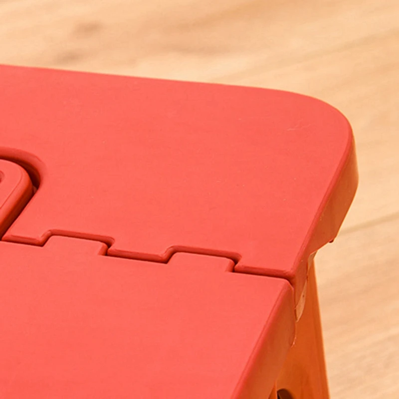 Складной ступенчатый стул складной с ручкой портативный маленький пластиковый