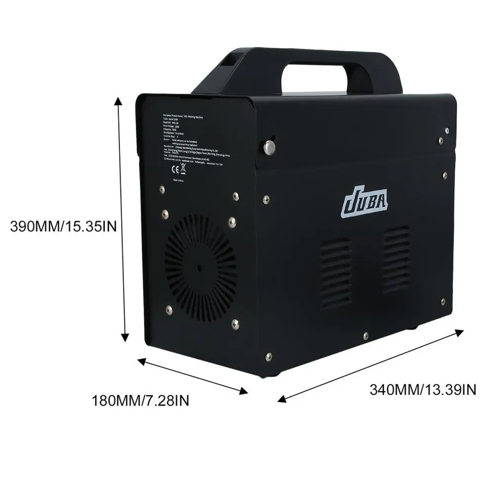 (Из Испании) Mig 130 портативный сварочный аппарат без газового флюса проволока 230 В