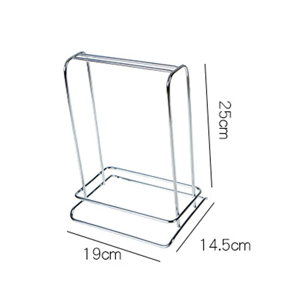 

Hangers Creative Frame Clothes Hanger Companion Storage Rack Stainless Steel Multifunctional Storage