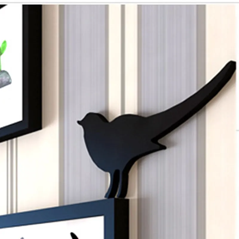 DIY Family Picture Frame Wall Hanging Photo Combination With Letter Modern Set Birds Elk Painting Art Decor | Дом и сад