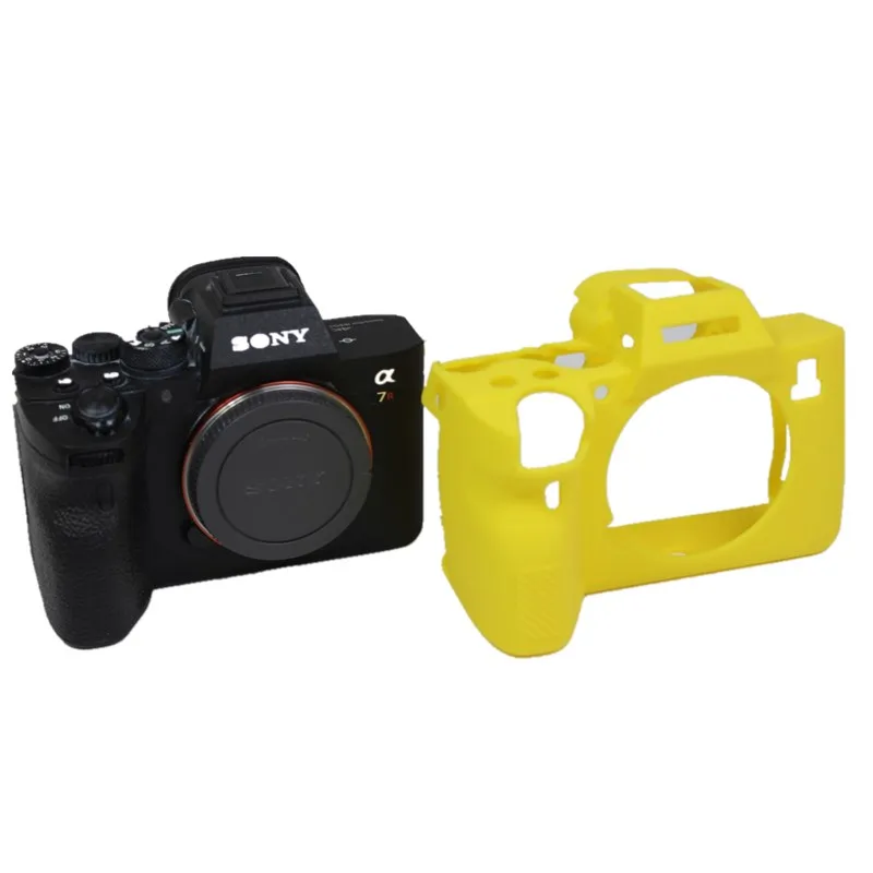 Силиконовый чехол для Sony A7R4 защитный камеры сумка 4 цвета | Электроника