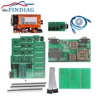 ecu chip tuning upa v1 3 usb ecu programmer main unit and car cables connectors with v1 3 eeprom adapter