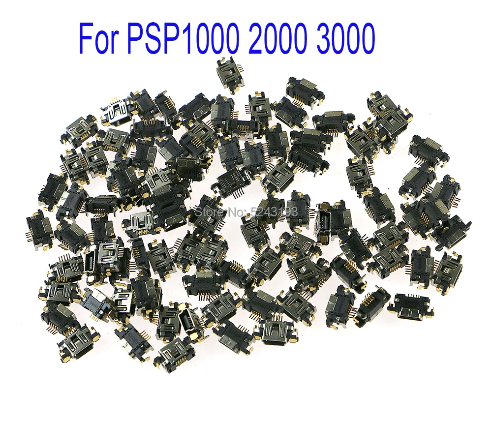 50 шт. для PSP1000 PSP2000 PSP3000 универсальная USB Зарядка разъем интерфейс оригинальный