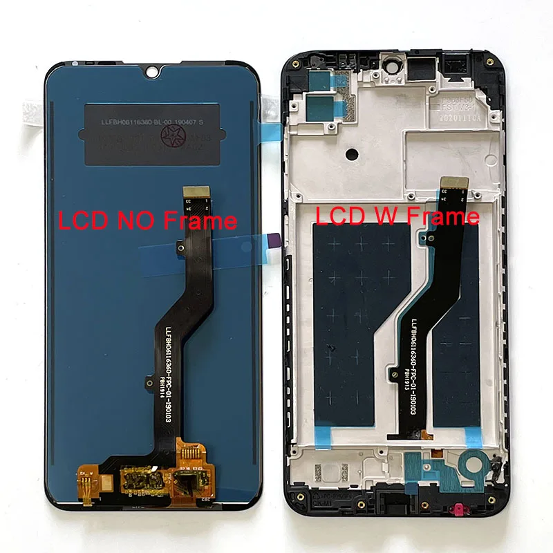 Оригинальный ЖК-дисплей для ZTE A5/A7 2020 Blade A7 2019 внешний дисплей A5 ремонт рамки
