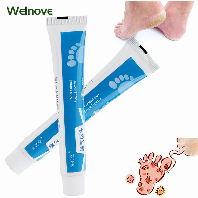 

1pcs 20g Beriberi Antibacterial Cream Itch Odor Peeling Treatment Ointment Anti Itching Plaster Foot Anti Fungal Ointment