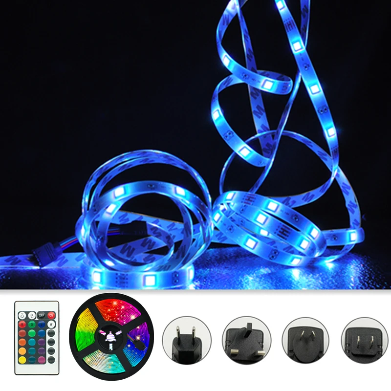 Светодиодная лента SMD60 RGB5050 водонепроницаемая гибкая лампа с диодной лентой
