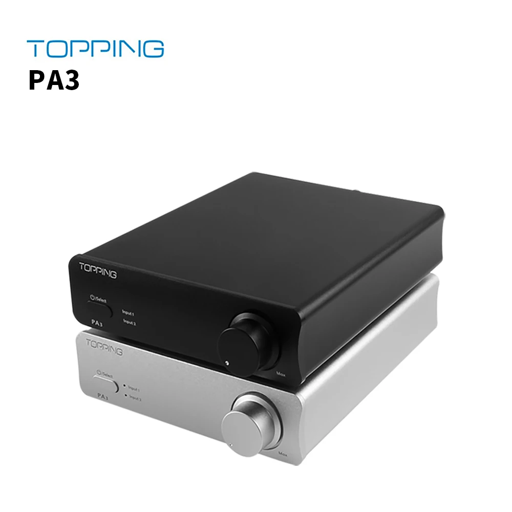 TOPPING PA3 Настольный усилитель HiFi аудио TDA7498E цифровой мощности 80 Вт|digital amplifier|amplificador