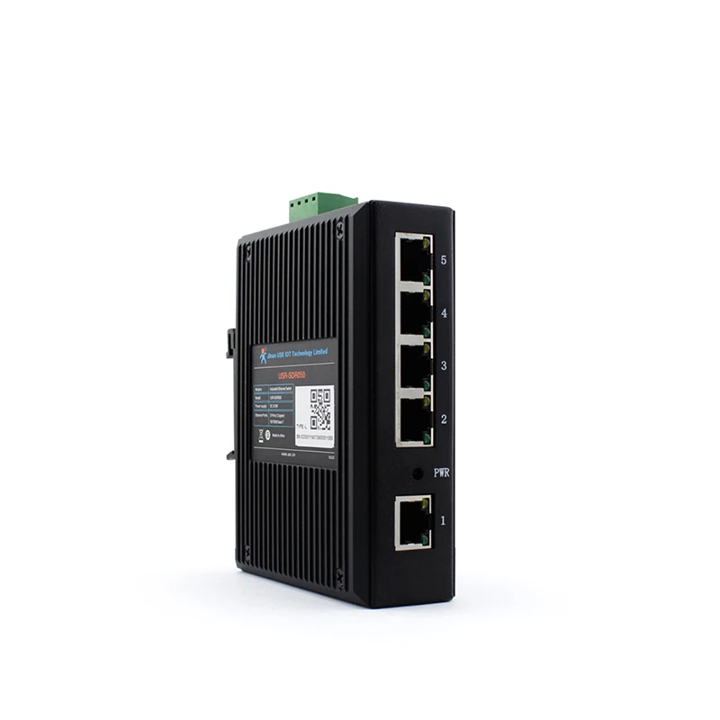 Промышленный Ethernet коммутатор используемый для modbus rtu Для шлюз ethernet конвертер