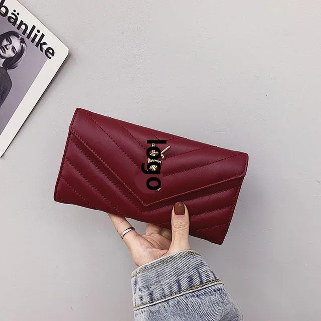 

2021 Luxury Design Famous Brand High Quality Ladies Wallet Card Bag Coin Purse Fashion Casual