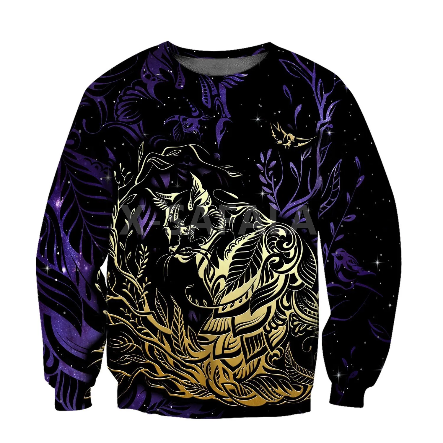 

Animal Beautiful Cat Tattoo 3D Print Size XS-7XL Hoodie Man Women Harajuku Outwear Zipper Pullover Sweatshirt Casual Unisex-3