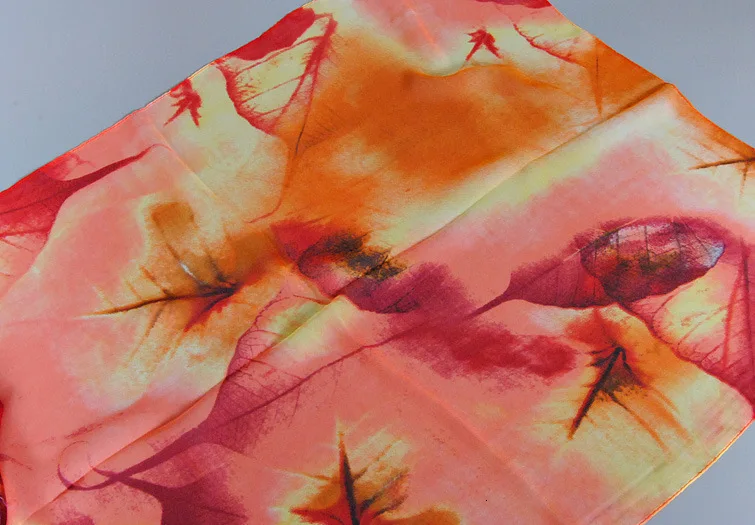 Картина маслом модный шифоновый шарф для женщин с длинным палантины и шали Сезон