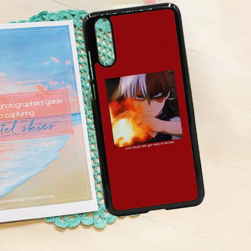 

Shoto Todoroki My hero academia Phone Case PC for iPhone 11 12 pro XS MAX 8 7 6 6S Plus X 5S SE 2020 XR