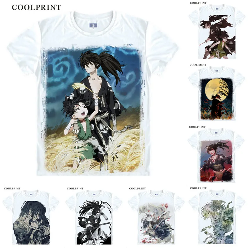 Футболка Dororo to Hyakkimaru модная футболка пилот Повседневная аниме на заказ для