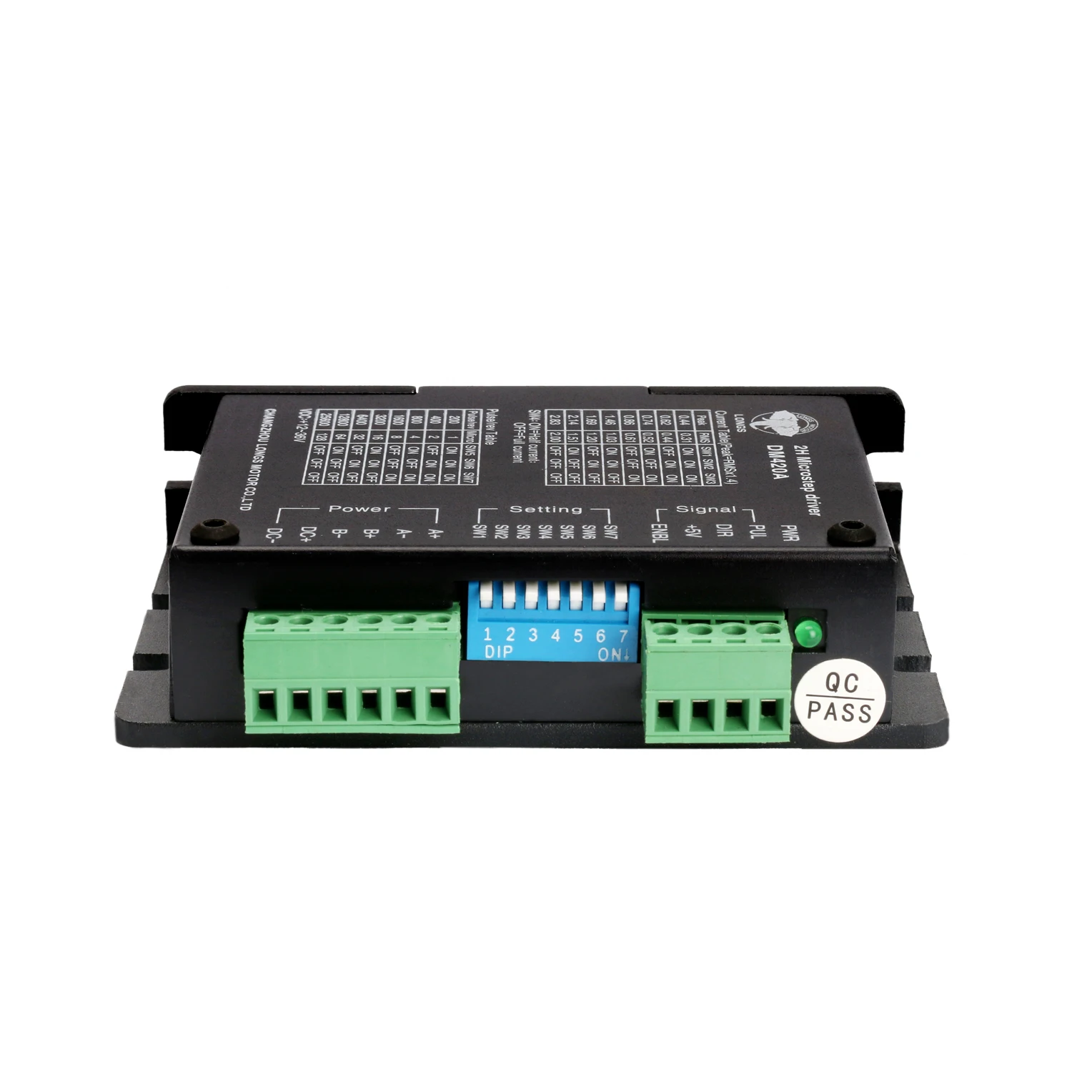 Драйвер шагового двигателя DM420A 1.7A 12 36V 128micsteps высокое качество fro Nema17 двигатель 3D
