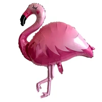 1pc large pink flamingo balloons bird animal foil birthday wedding summer party decor helium inflatable balls child gifts toys