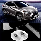 2X светодиодный для Lexus ES GS GX v-образной КРЕПЕЖНОЙ ПЛАСТИНОЙ LS LX 460 RC 300 350 300h 330 400 RX 270 350 450h дверь логотипа автомобиля лазерный проектор Ghost Shadow светильник
