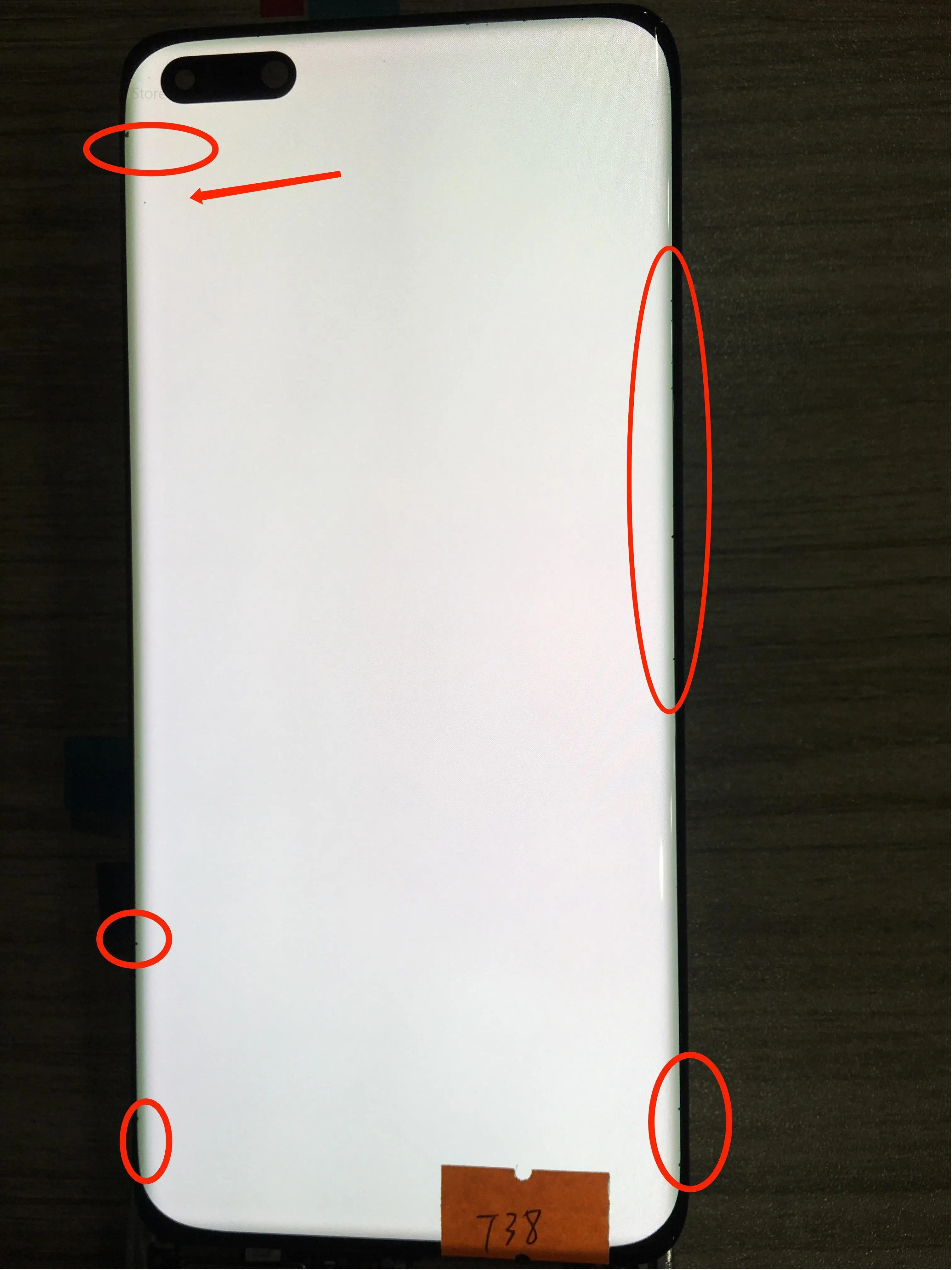 Original LCD Display Screen For Huawei P40PRO P40 Pro Touch Digitizer Assembly ELS-NX9 ELS-N04 ELS-AN00 ELS-TN00 | Мобильные