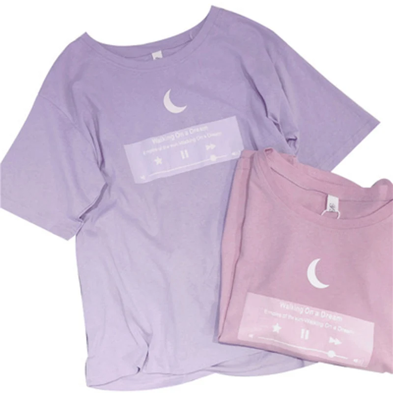 

traf woman 2021 Summer Short Sleeve T shirt Korea Harajuku Anime Fashion kawaii Retro Ladies Tshirt femme trafaluc jacquemusing