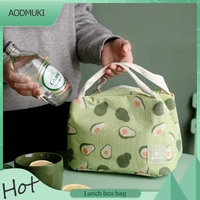highcapacity lunch box bag food thermos bag waterproof aluminum foil tote bag insulated picnic bento box food insulation package