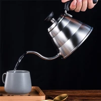 stainless steel 1 0l coffee kettle without temperature use on stovetop thin spout like gooseneck to pour over coffee tea pot