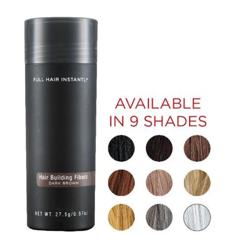 Кератиновые волокна для волос уплотненные спрей наращивания 27 5 г продукты