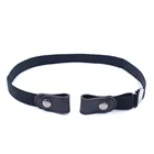 Lazy Belt Buckle-free AdultChildren Invisible Elastic Belt for Jeans No Bulge Hassle One Size Fit Slim Elastic Band