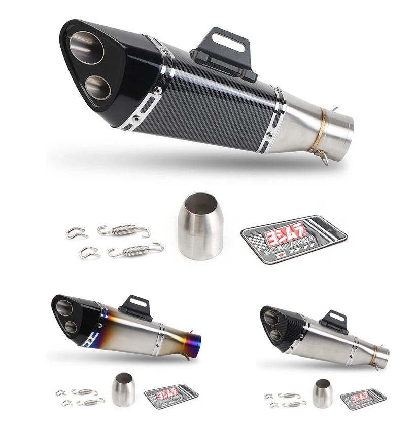 

Универсальная выхлопная труба для мотоцикла Z650 Z900 ER6N CBR1000RR YZF R1 R3 S1000RR, 51 мм