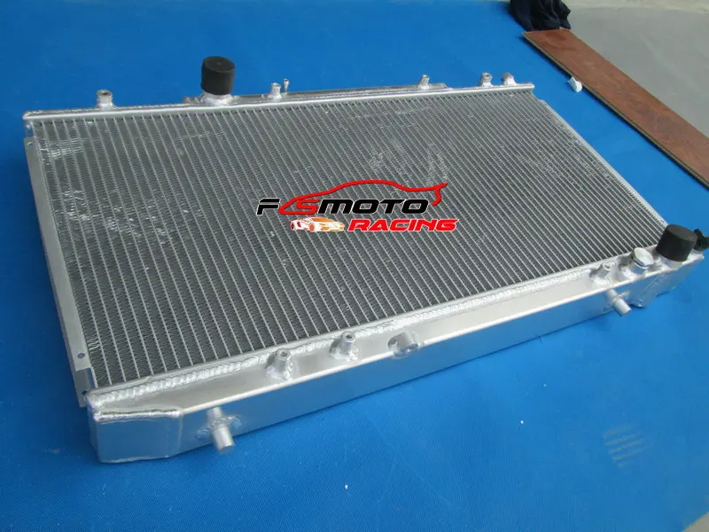 Для Toyota Celica GT4 ST185 3S-GTE 3SGTE 1990-1994 90 91 92 93 94 ручной алюминиевый гоночный радиатор MT+ 2 шт. вентиляторы
