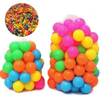 5 5cm balls pool balls soft plastic ocean ball for playpen colorful soft stress air juggling balls sensory baby toy