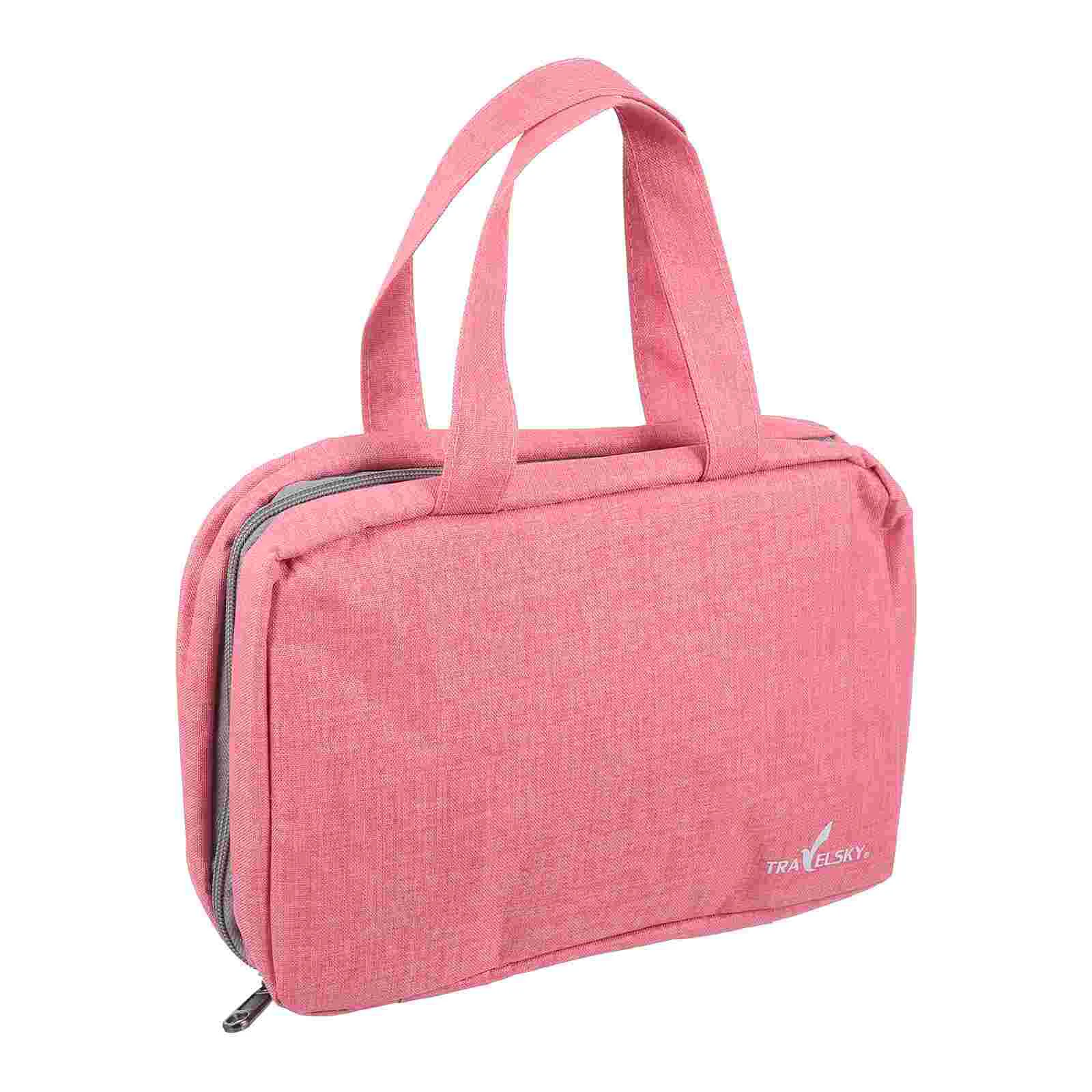 

Toiletry Storage Bag Cosmetic Organizer Makeup Bag with Hanging Hook