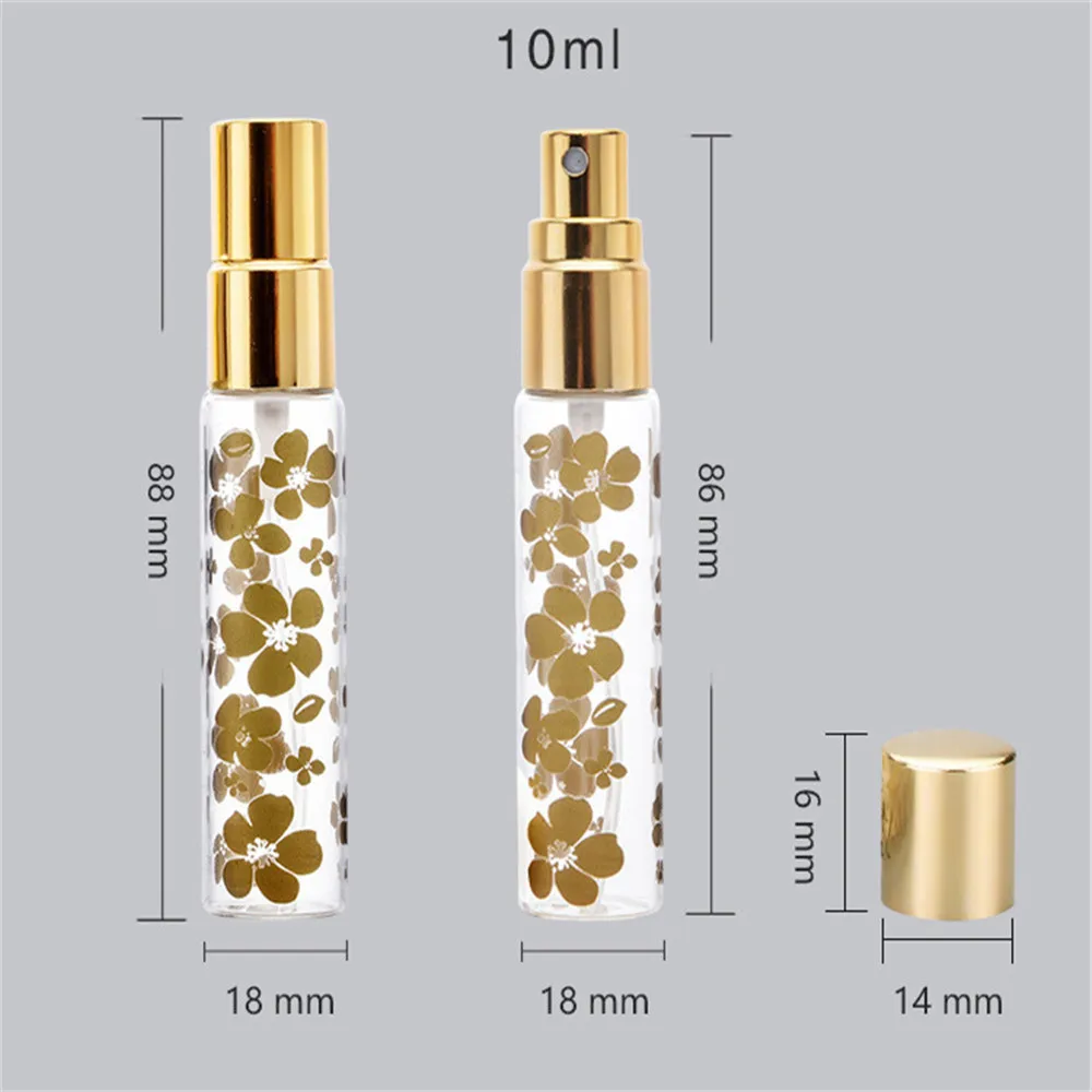 

Printing Bottles Spray Bottle Empty Perfume 10ml Mini Refillable
