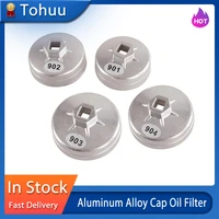 aluminum alloy cap oil filter wrench car hand tool housing tool remover 65mm67mm74mm79mm for btw jetta passat