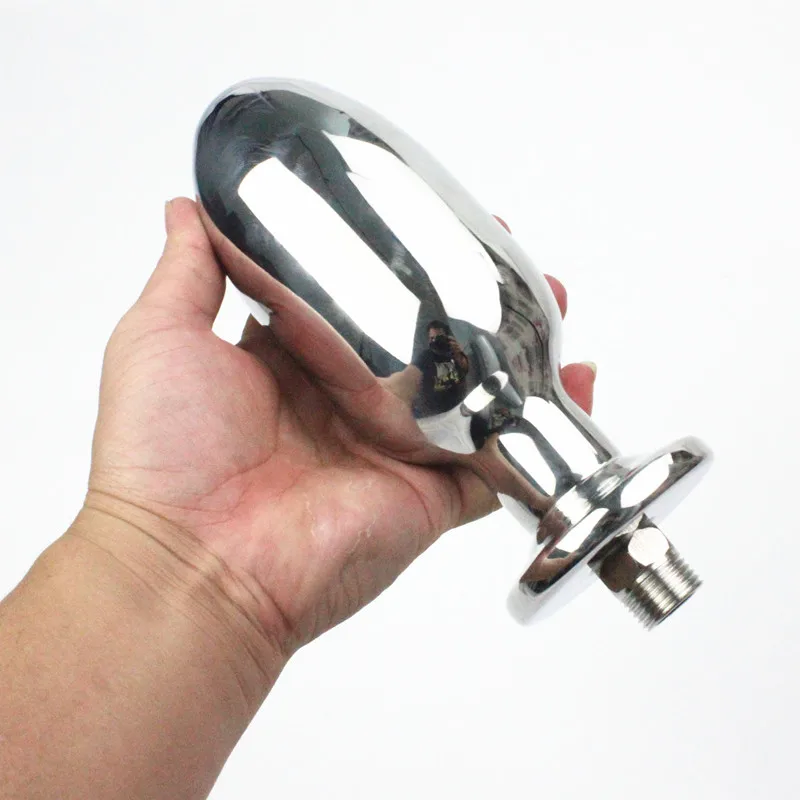 Анальная секс игрушка климатор из нержавеющей стали пробка очиститель кишечника