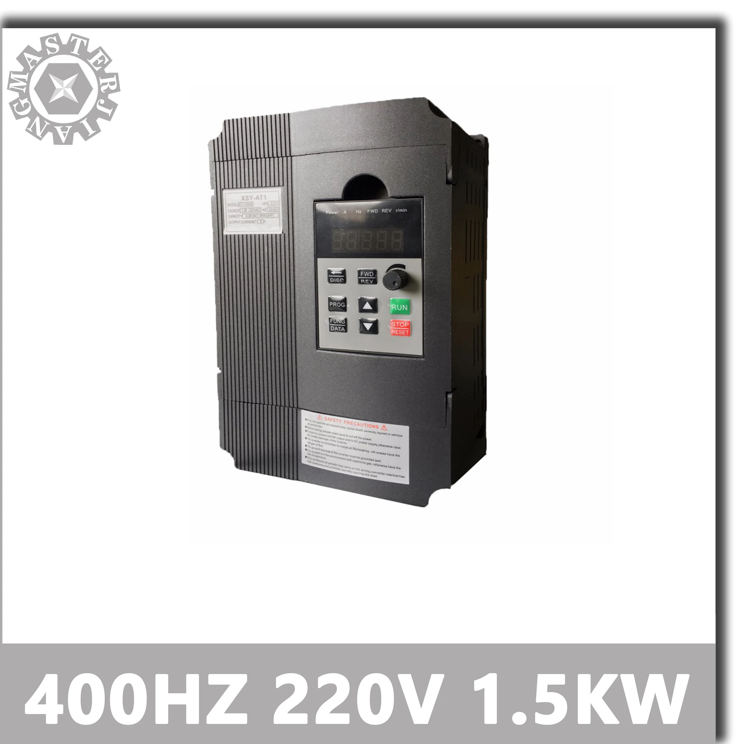 1500W 220V Инвертор AT1 1.5KW 400 Гц инвертор однофазный Вход частотно регулируемым