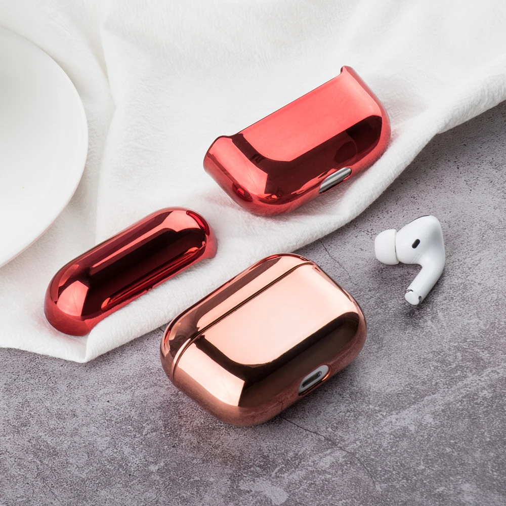 Чехол для наушников с красочным покрытием для Airpods 2 1 Air Pods Pro, Жесткий Чехол для наушников для AirPods Pro, защитный чехол для Airpods, чехол