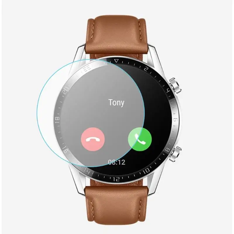 Прозрачная защитная пленка 9H для Huawei Watch GT2 2 шт. | Электроника