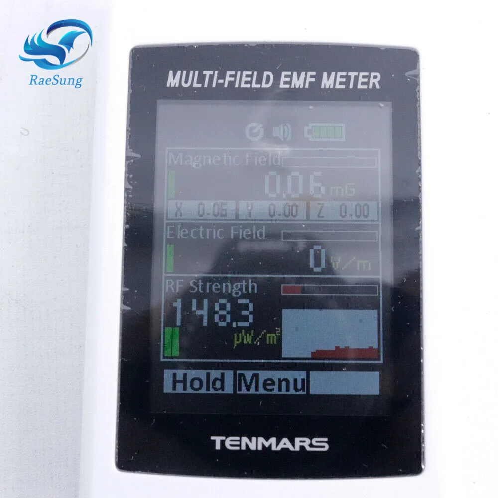 TM-190 Гаусс 3-осевой Магнитный Электрический RF измеритель напряженности поля