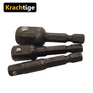 3 шт., сверло питания, гнездо для драйвера, 14 шестигранный хвостовик, 14 