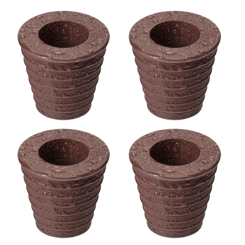 

Hot XD-4Pcs Patio Umbrella Cone Umbrella Wedge Plug Fits 1.5Inch Umbrella Pole For Patio Table Hole Opening Up To 2.5 Inch
