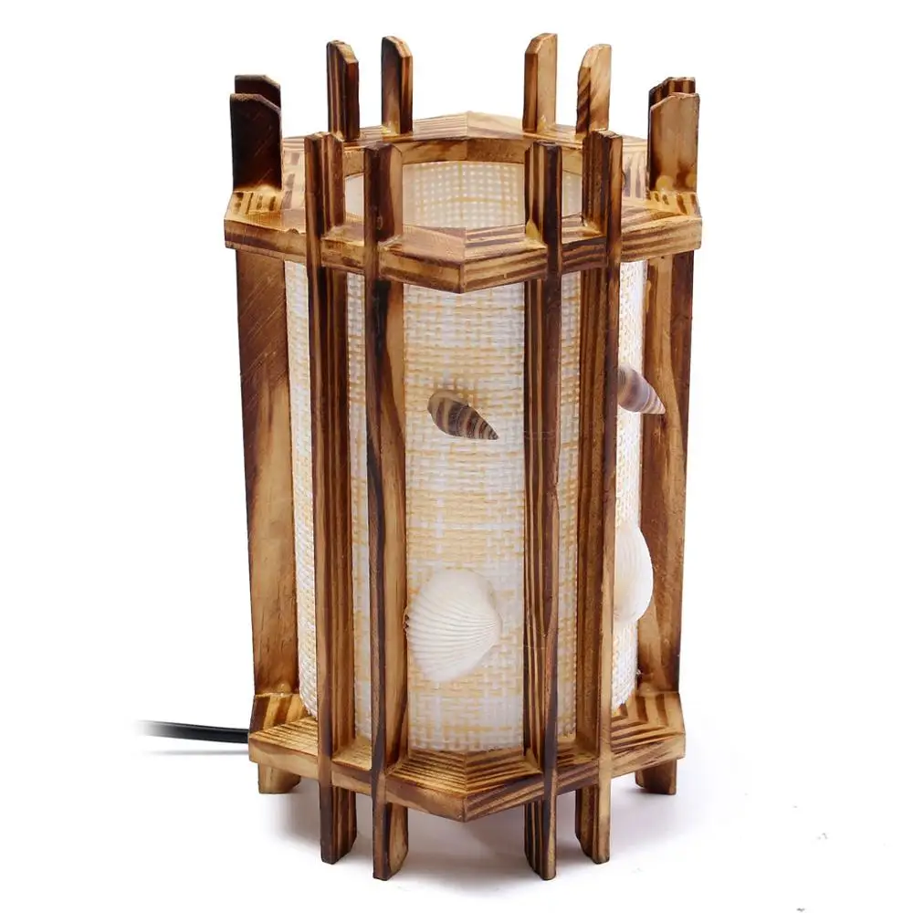 Настольная лампа с теплым светом винтажный светильник в античном стиле