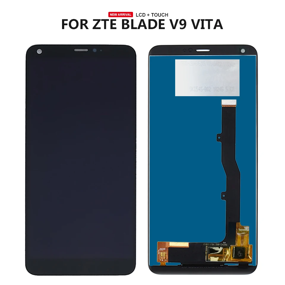 100% протестированный ЖК дисплей для ZTE Blade V9 Vita LCD V0920 с сенсорной панелью в сборе +