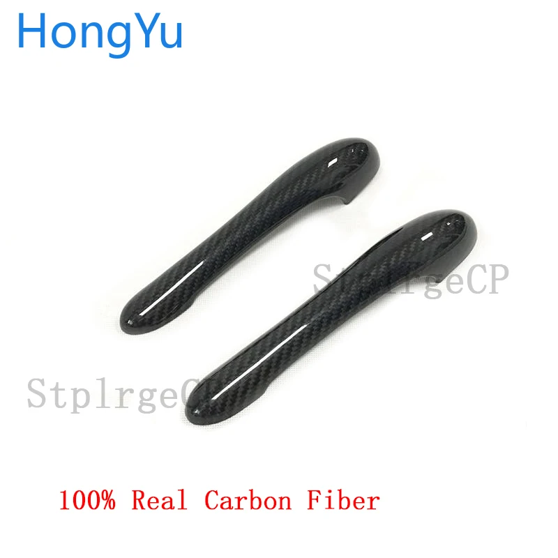 Наклейка из углеродного волокна на дверную ручку для Maserati granтуризм S MC GT GTS Coupe 2