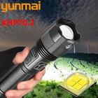 Высококачественный Тактический охотничий светодиодный фонарик XHP70.2 с питанием от 18650 батареек AAA Usb Перезаряжаемый Фонарик масштабируемый фонарик XHP50.2