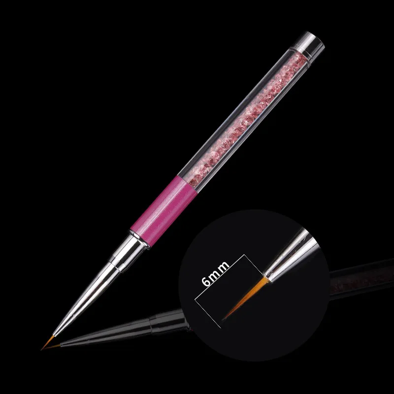 Набор кистей для ногтей с четырьмя лилиями маникюра кисть геля нейл арта