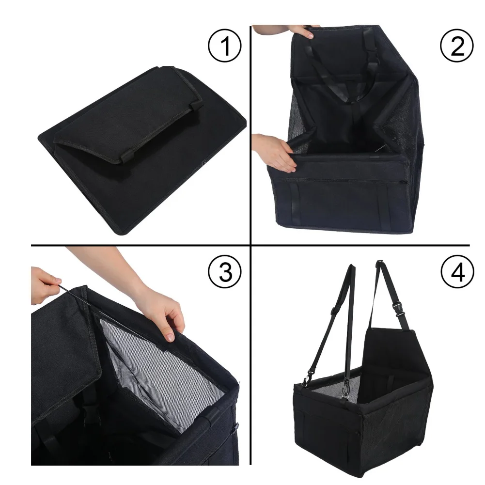 Car Seat Protector Cover Pet Cat Dog Puppy Carrier Mesh Anti-scratch Hanging Bag | Автомобили и мотоциклы