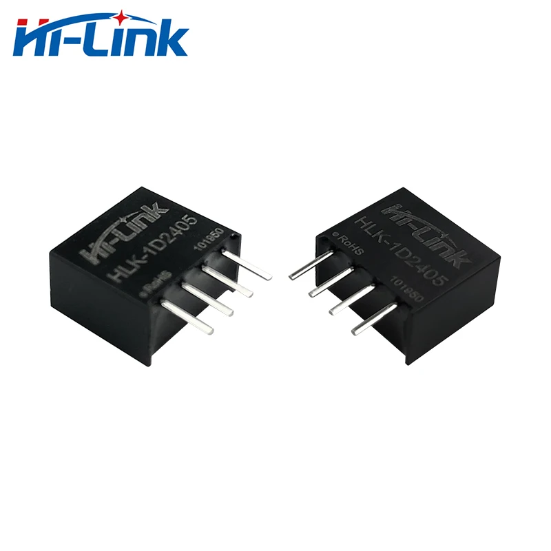 Бесплатная доставка 20 шт./лот 24 В до 5 200mA HLK-1D2405 1 Вт понижающего Модуль