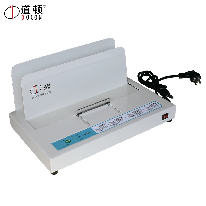 Небольшая машина для переплета клея desktopThermal электрическая обложки