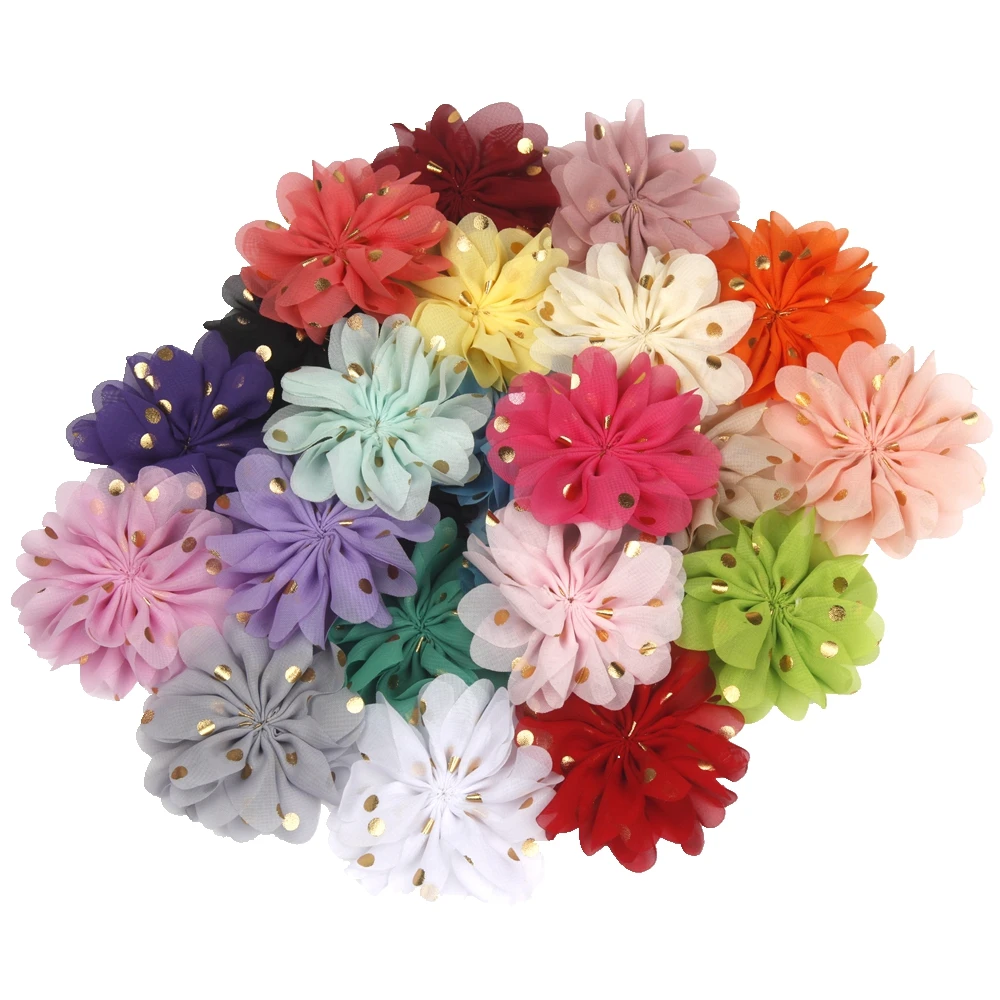 Пышными шифоновыми цветами аксессуары для ручной работы головные уборы бутик
