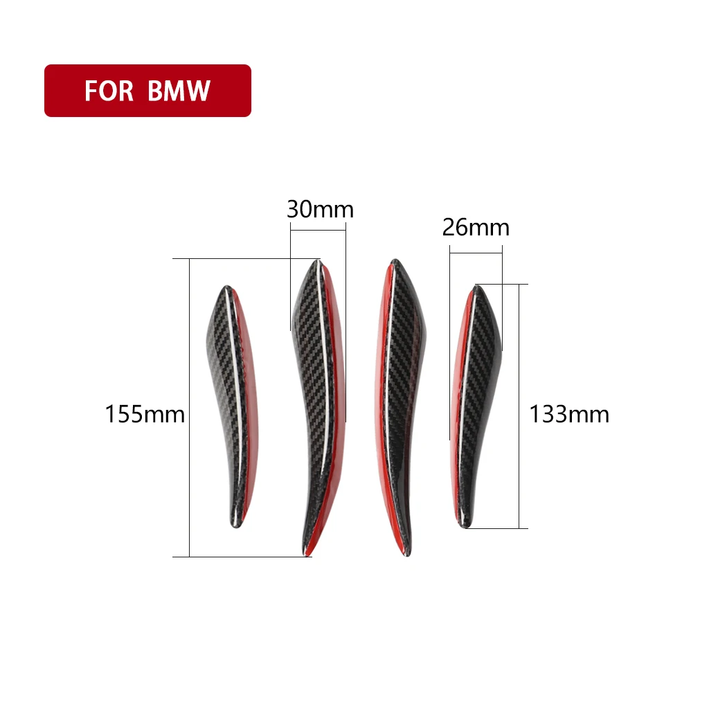 Harga Sangat Cocok Untuk BMW Universal Air Knife 4-Piece Set - Molded The Carbon Fiber E60 E90 F30 F10 E70 F15 E84 F20